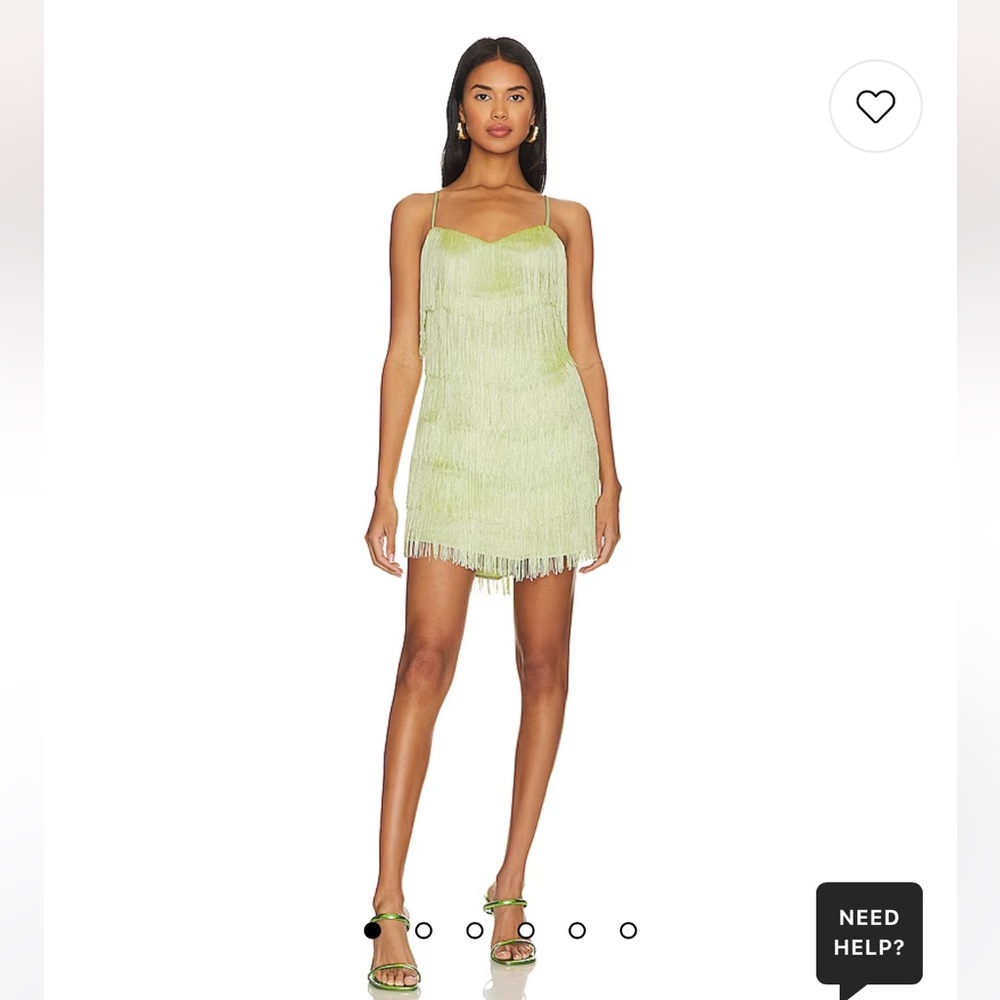 House of Harlow 1960 fringe dress